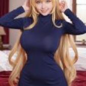 艾爾莎（Elsha），DxD 高中生，一個長著貓耳朵和紫色頭髮的女孩。