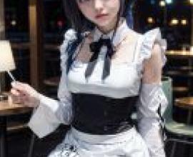 FloatingPlanet Celestial Septagram PlanetThe waitress has blue hair.