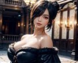電腦桌布，真人版，太空戰士10 final fantasy lulu 露露，「現實與幻想」- 動漫女性角色的獨特風格