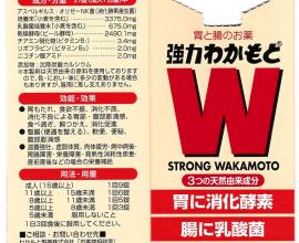 [盒子][日文說明書] 若元錠 強力 わかもと STRONG WAKAMOTO