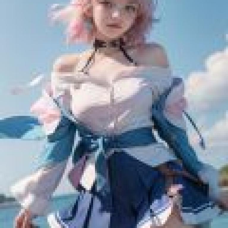 3月7日 星軌，一個藍頭髮的女孩舉起手。