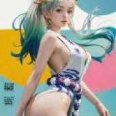 Yamato，One Piece，A woman with horns and painted nails in Japan.