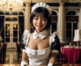 電腦桌布，莉莉絲 (リリス)， LILITH，新來的女傭有點怪真人，窗前女僕之美