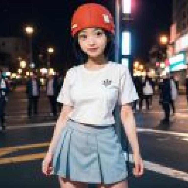 Fuuko Izumo Undead Unluck Neural Da VinciWoman wearing a red hat.