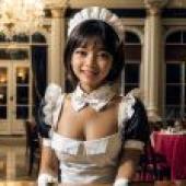 電腦桌布，莉莉絲 (リリス)， LILITH，新來的女傭有點怪真人，窗前女僕之美