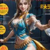 手機桌布，蓓兒丹娣 (Belldandy)，噢我的女神，寫實，藍精靈的蒸汽幻想
