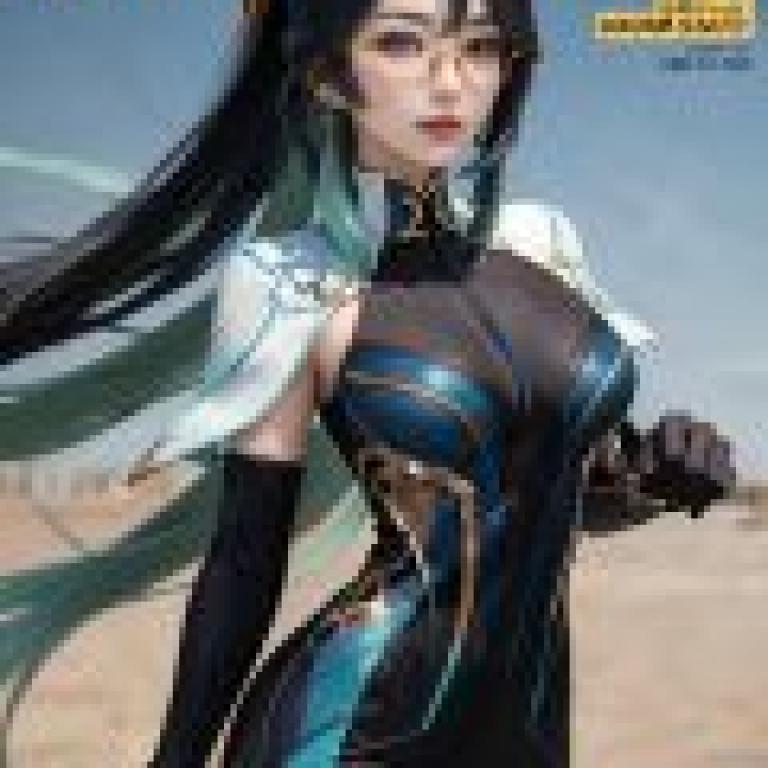 Xianyun Cloud Retainer Genshin Impact Hoseki，A cover for the comic book Mowgli and the Sea Wolves.