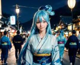 真人版，人氣動漫，水之女神阿克婭，為美好的世界獻上祝福，「藍夜神祝」