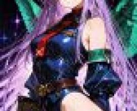 parallel，Anime girl with wings holding gun.