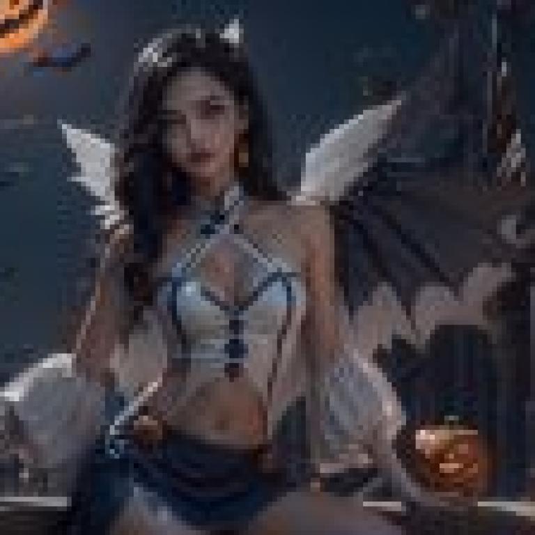 Real beauty， Halloween， live version， Bat Fairy on Pumpkin