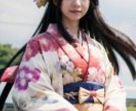 kimono uchikake hime，Girl wearing kimono.