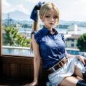 Computer wallpaper， live-action version， Lucy Heartfilia， Fairy Tail， Desktop Fantasy: Realistic Anime