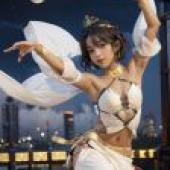 Mobile phone wallpaper，Shahina Hero 伝説 里くろの路 Shahina， realistic， Dream Princess