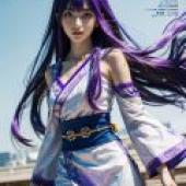 Ye Ziyun，Tales of Demons and Gods，雜誌封面上的動漫人物。