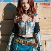 手機桌布，盾之勇者成名錄，The Rising of the Shield Hero，瑪緹‧S‧梅洛馬克，Malty S. Melromarc，寫實，「紅髮騎士的盔甲榮耀」
