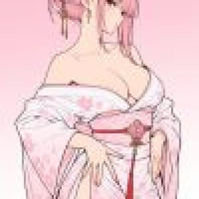 Pink Power，A woman in a pink dress.