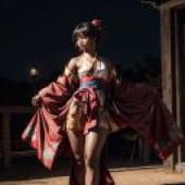 The Night of Dark Kimon -Free Tablecloth Download