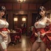 華麗宴會禮服樂 - 桌布免費下載