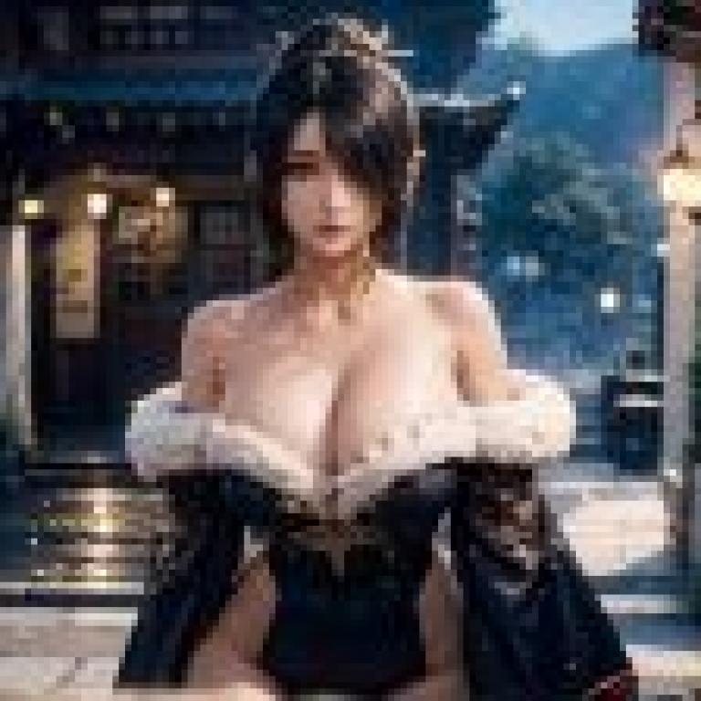 電腦桌布，真人版，太空戰士10 final fantasy lulu 露露，「暗夜之美」- 黑髮美女的英雄聯盟角色