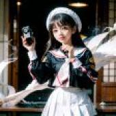 Computer wallpaper， real life， Daidoji Tomoyo， Kuro Magician， Sea Breeze Bathroom Dream