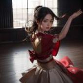 Wooden Floor Dance Shadow -Free Tablecloth Download