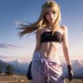 電腦桌布，溫莉·洛克貝爾 ，Winry Rockbell，鋼之鍊金術師，真人版，翠峰幻影