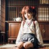 computer wallpaper， Kuroko Shirai， scientific railgun， real person， room fantasy