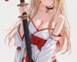 Battle Witch，Anime woman with sword.