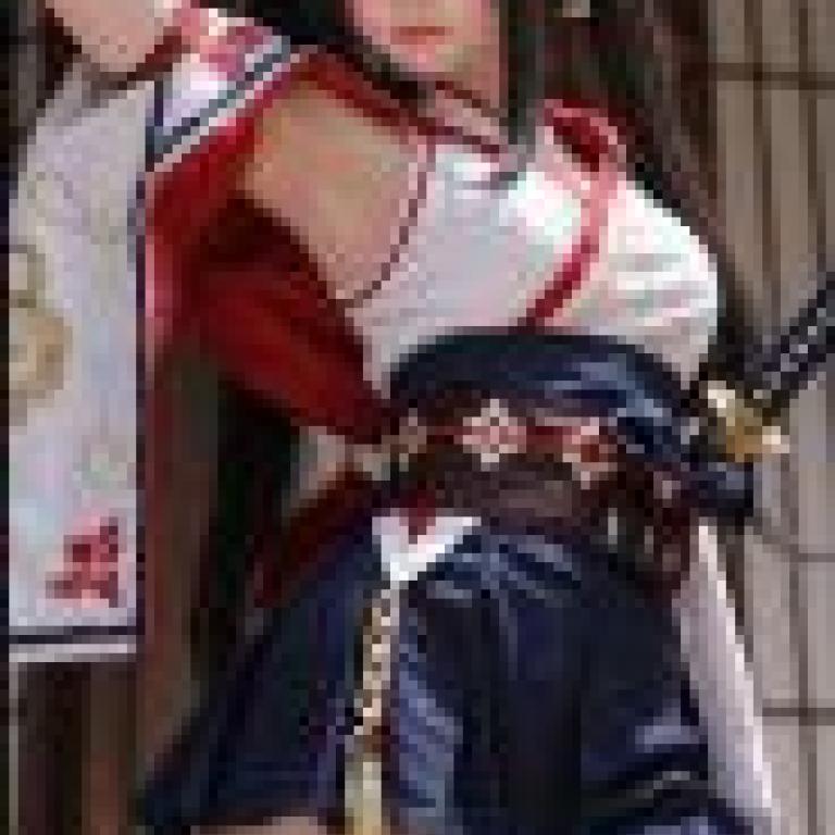 girls，An anime girl with long black hair.