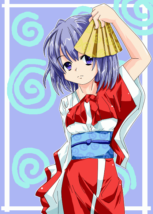 [小時候][塗鴉]扇子舞