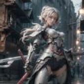 Digital Valkyrie: Sword Dance Solo City