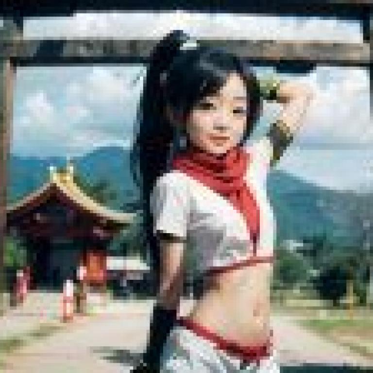 Computer desktop， live version， Tsubaka， female ninja Chuns mind， kunoichi tsubaki no mune no uchi， Ninja mind: Tsubakis door posture