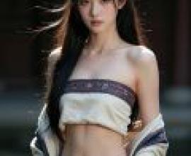 美麗的歷史陰影，一位身穿印度傳統服飾的模特兒。