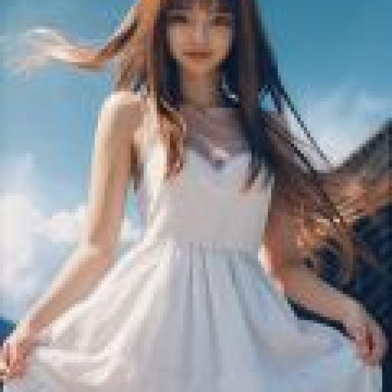 狼與香辛料，耳朵上戴著狼耳朵的女孩。