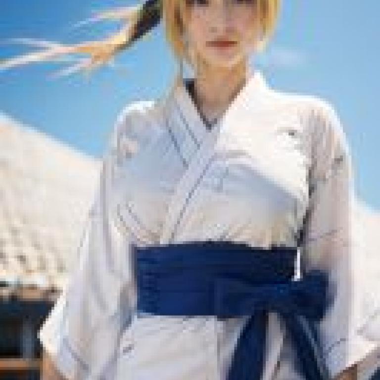 Naruto，Tsunade，A woman dressed in traditional Japanese clothing.