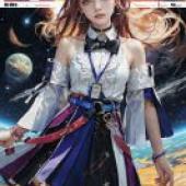 Asta Honkai Star Rail，脖子上戴著蝴蝶結的女子。