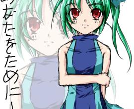 [小時候][塗鴉]感覺有超能力的女孩