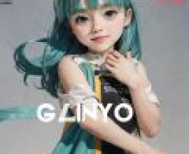 Sugar One Piece，A young girl with blue hair holding an OK sign.