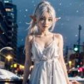 Computer desktop， live version， Frieren， funeral Fulian， Frieren Beyond Journeys End， the beauty of the snow and snow elves