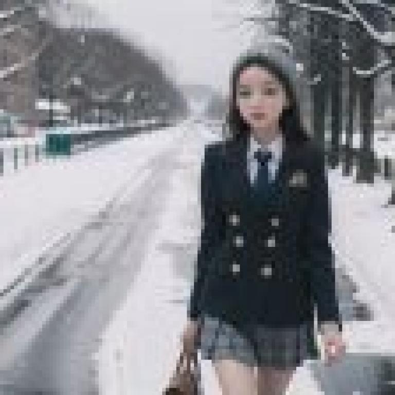「冬日廢墟，風雪詩情」