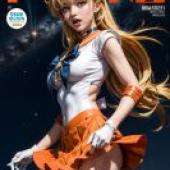 手機桌布，愛野美奈子 Sailor Venus 水手金星 美少女戰士 ，寫實，夢幻動漫世界
