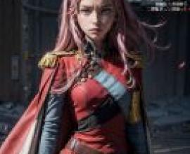 手機桌布，交響詩篇 Eureka Seven 安妮莫奈 アネモネ Anemone，寫實，粉髮斗篷：流氓動漫女王登場