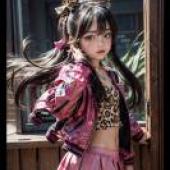 手機桌布，Risa Matoba， Cinderella Girls，寫實，Wiinor 正在推廣女孩們的服裝。