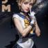 Mobile phone wallpaper， Uranus Haruka， Uranus， Sailor Moon， realistic， realistic role play: the light of the model
