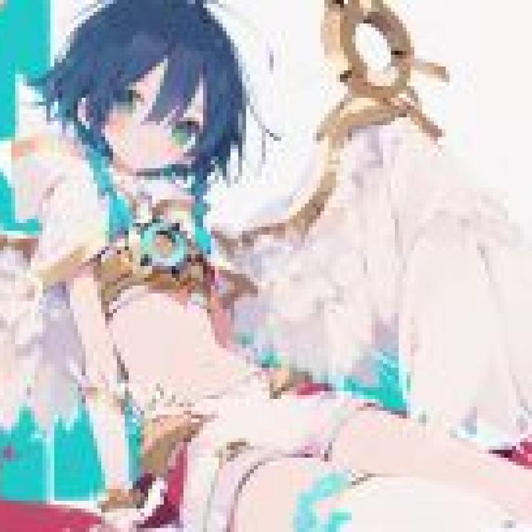 溫蒂（Venti），《原神》中的一位身穿藍色服裝、長著天使翅膀的動漫少女。