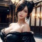 電腦桌布，真人版，太空戰士10 final fantasy lulu 露露，「現實與幻想」- 動漫女性角色的獨特風格