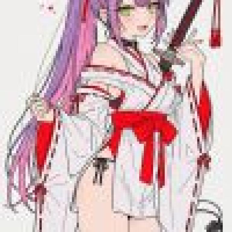 戰鬥魔女，這位動漫女孩正在擺姿勢拍照。