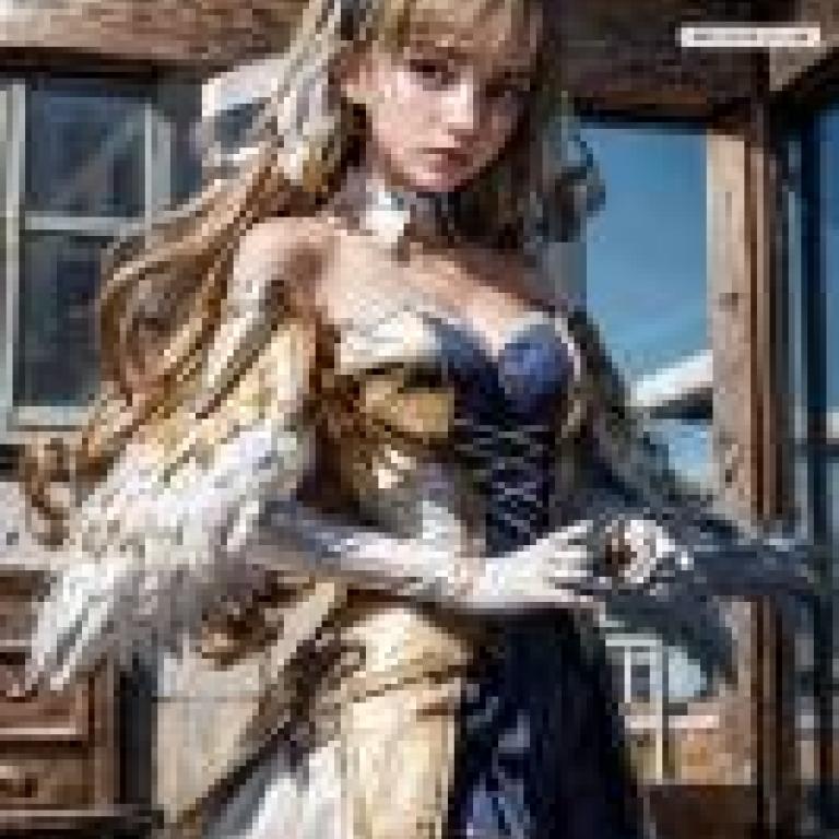 手機桌布，Cloche Leythal Pastalia Ar Tonelico 魔塔大陸2，寫實，身穿帶翅膀服裝的女孩。