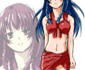 [小時候][塗鴉]泳裝女孩