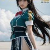 Chikuma Kantai，一位女孩出現在電影雜誌的封面。